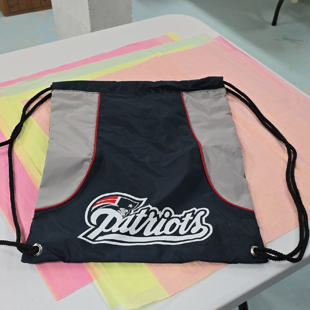 Patriots Cinch Backpack Bag